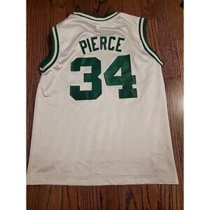 Reebok Paul Pierce Boston Celtics Jersey Youth Size Medium Boys 10-12 Basketball